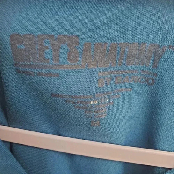 Grey's Anatomy Teal Scrub Top Women's Size Medium Style #4153 - Picture 2 of 6